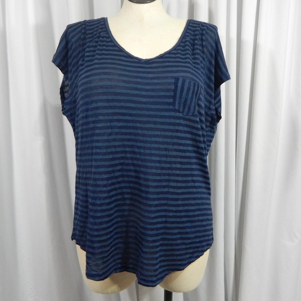 NWOT Short Sleeve Striped T-Shirt ~ Size 18/20